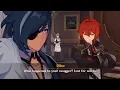 Adelinde and Diluc Made Kaeya Blush