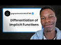 CIE A Level Maths 9709 - Differentiation of Implicit Functions