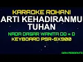 Download Lagu ARTI KEHADIRANMU TUHAN NADA WANITA | LAGU ROHANI, KARAOKE ROHANI,LIRIK, HD| PSR-SX900