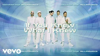 backstreet boys if you knew what i knew official audio 