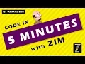 Code in FIVE Minutes with ZIM 25 - Animated Blob JavaScript for HTML Canvas