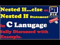 C programming Part 34 Nested If else Statement or Nested If Statement fully Discussed with Example