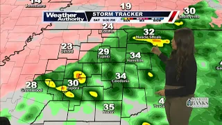 Chelsea s Saturday Morning Update - Winter precipitation starting for our area