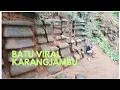 Lagu Batu Viral Karangjambu PBG. Sebuah formasi batuan alami atau struktur bangunan sebuah peradaban?