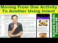 How To Navigate From One Activity To Another Activity In Android Android Kotlin Tutorial 2020