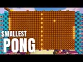 The Smallest Redstone Pong in Minecraft