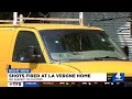 House vehicles shot up in La Vergne