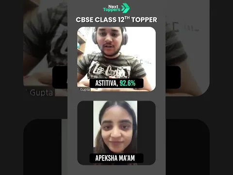 Class 12 Toppers Tips JEE Boards Next Toppers Talk -  video for Grade 12