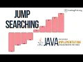 Jump Searching Java Implementation Searching Algorithms DSA CodingPal org
