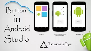 Android studio Basic Concepts Tutorial Button