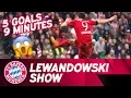Download Lagu 5⃣  Goals in 9⃣  Minutes: Lewandowski Show | Time Lapse | FC Bayern - VfL Wolfsburg