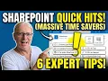 6 Small SharePoint Features That Quietly Save You Hours Microsoft 365 Tips