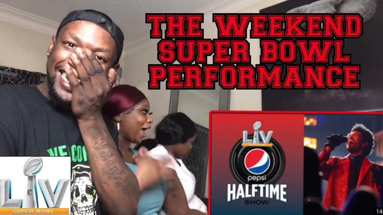 FIRST TIME SEEING HIM LIVE! 🤯😳 | THE WEEKEND SUPER BOWL 2021 PERFORMANCE | REACTION