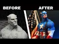 From Liquid Resin to CAPTAIN AMERICA