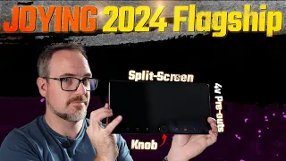 Flagship 2024 Joying 12 3in Ultra-wide Car Android 12 Head Unit - Volume Knob