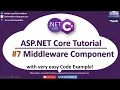 ASP NET Core Middleware Components Explained Request pipeline C