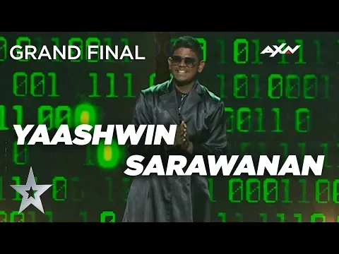 YAASHWIN SARAWANAN Grand Final Asias Got Talent 2019 on AXN Asia