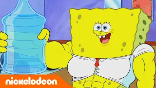 SpongeBob Nickelodeon Arabia سبونج بوب دعنا نتمرن 