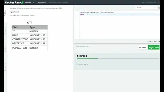 Hackerrank SQL Solution Basic SQL - Population Density Difference