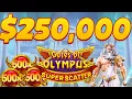 Download Lagu $250,000 High Stakes Gates of Olympus Super Scatter – Pragmatic Play Slot Mega Wins!