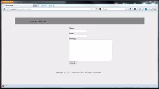 CodeIgniter Tutorials - Basic Website