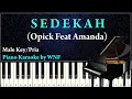 Download Lagu Opick Feat Amanda - Sedekah Piano Cover Karaoke Versi Pria