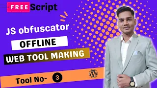 How to obfuscate JavaScript coding using VS Code Extension offline and how to make tooling websites
