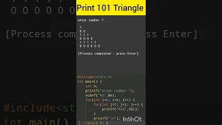 Write a Program to Print Pattern in C