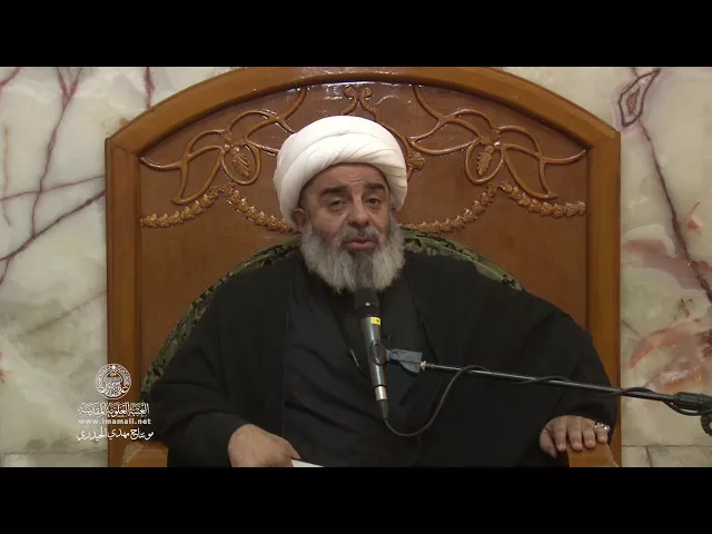 دروس حوزوية الشيخ محمد السند درس عقائد 1 صفر 1439 الموافق 2017 10 22