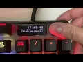 OLED Info Displayer for Steelseries Apex 7
