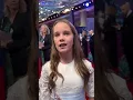 Alisha Weir talking about when she found out about auditioning for Matilda