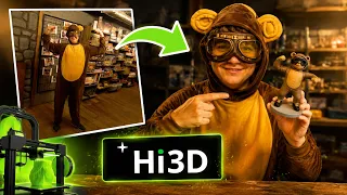 Hi3D AI: БАНАНОМЕН ОЖИЛ! 😱 Делаем Настоящую 3D-Игрушку Из Фото