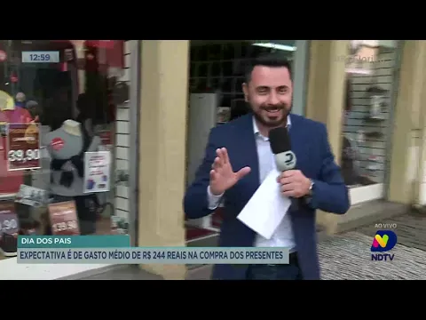 Dia dos pais: expectativa é de gasto médio de R$ 244 reais na compra dos presentes