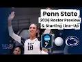 Penn State Volleyball 2026 Roster Deep Dive Reloading After a Rocky Title Defense