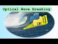 Optical Wave Breaking simulated in python