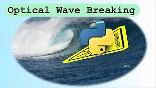 Optical Wave Breaking simulated in python