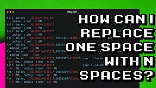 How to Replace One Space with Multiple Spaces Easily