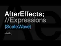 How To Animate Dynamic Scaling in After Effects Sinusoidal Wave Expression Tutorial