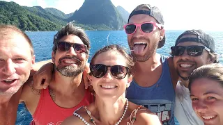 Night Swimming in the Waterfalls and PARTY with DELOS 👿🔥