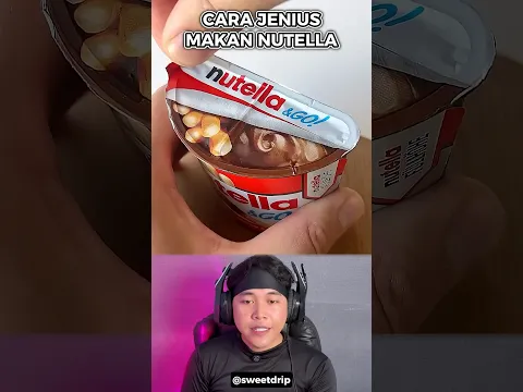 Cara Jenius Buat Stick Nutella Seperti Squisy Coklat 😱 #shorts