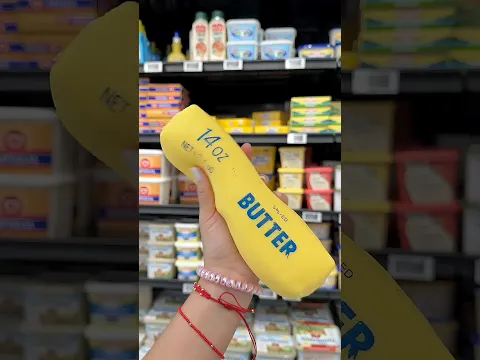 Escondo squishies en el supermercado 🧈