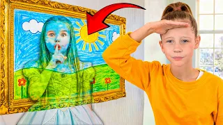 Nastya dan Teman Bermain Petak Umpet