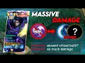WHEN GLOBAL ALUCARD ABUSE CRITICAL DAMAGE BUILD AND EMBLEM 2025!!💀- MLBB
