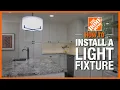 How to Install a Light Fixture The Home Depot