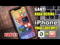 Lagu Cara ganti nada dering panggilan iphone ios 13 pakai lagu mp3
