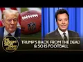 Download Lagu Jimmy Recaps Trump's Busy Schedule, NFL Kicks Off with Eagles vs. Cowboys | The Tonight Show