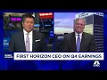 First Horizon CEO Well-positioned to be very aggressive in the marketplace