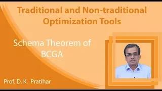 Lecture 9 Schema Theorem of BCGA