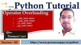 OOP Operator Overloading in Python Python Tutorial for Beginners