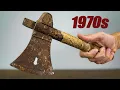 Download Lagu Antique Survival Axe Restoration - Mirror Finish